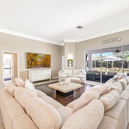 Lux Family 3 Bedroom With Pool Villa Walk To Beach And Mercato North North Naples Dış mekan fotoğraf